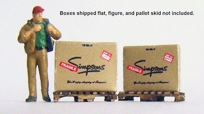 HO Scale Famous Canadian Store Boxes Post 1960
