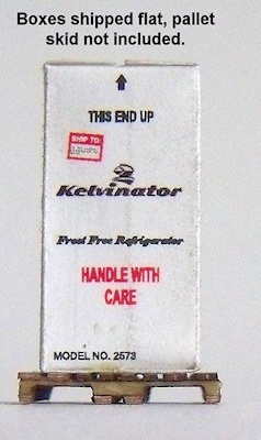 HO Scale Refrigerator Boxes