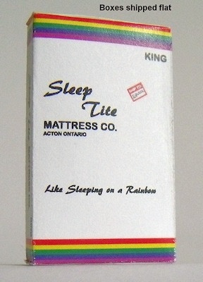 HO Scale Sleep Tite (Acton Ontario) Mattress Boxes